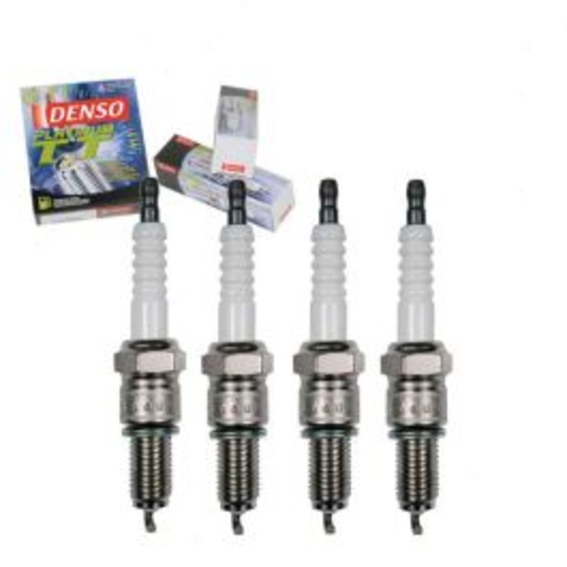 4 pc DENSO Platinum TT Spark Plugs for 1969-1981 Fiat 124 1.2L 1.4L 1.8L 2.0L L4