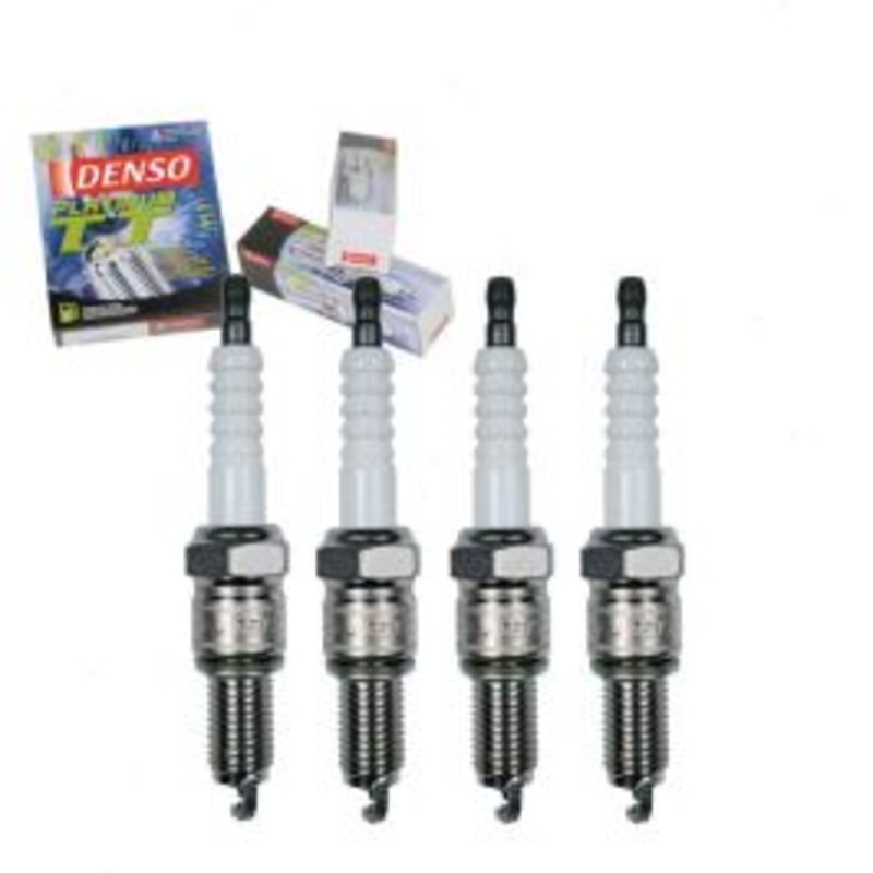 4 pc DENSO Platinum TT Spark Plugs for 1985 Plymouth Conquest 2.6L L4