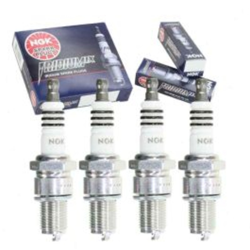 4 pc NGK Iridium IX 6747 BR8EIX SOLID Spark Plugs