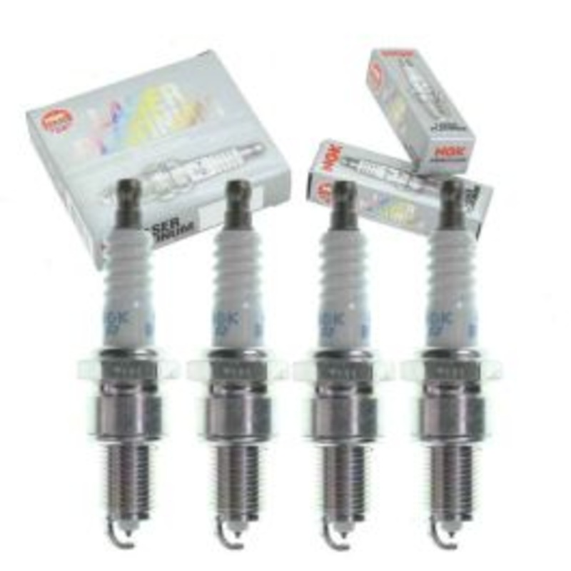 4 pc NGK Laser Platinum Spark Plugs for 1985-1987 Honda Prelude 2.0L L4