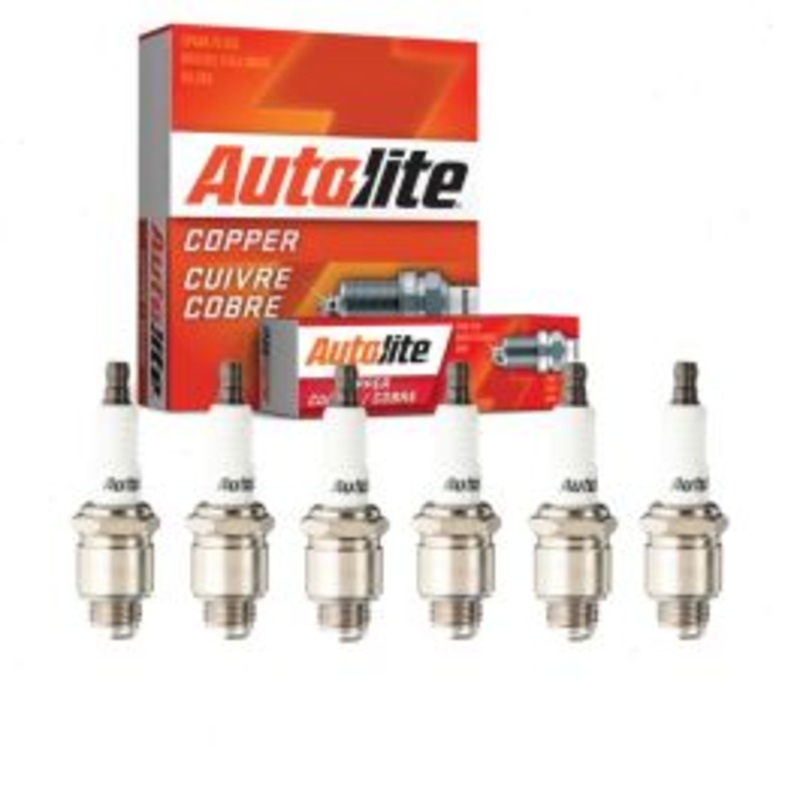 6 pc Autolite Copper Core Spark Plugs for 1958 Studebaker 3E6D