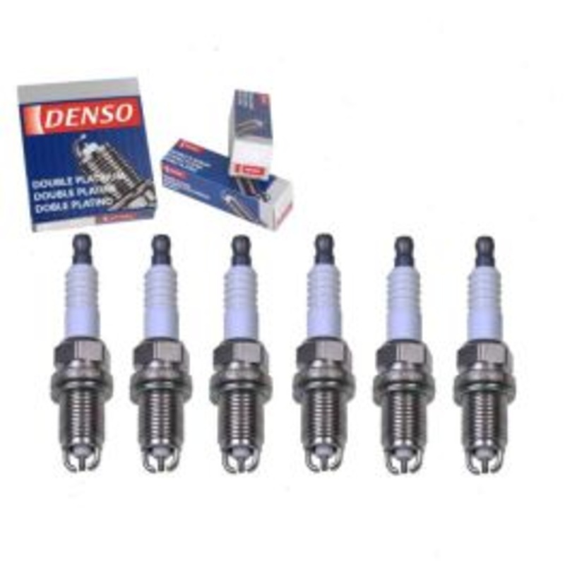 6 pc DENSO Double Platinum Spark Plugs for 2000-2004 Toyota Tundra 3.4L V6