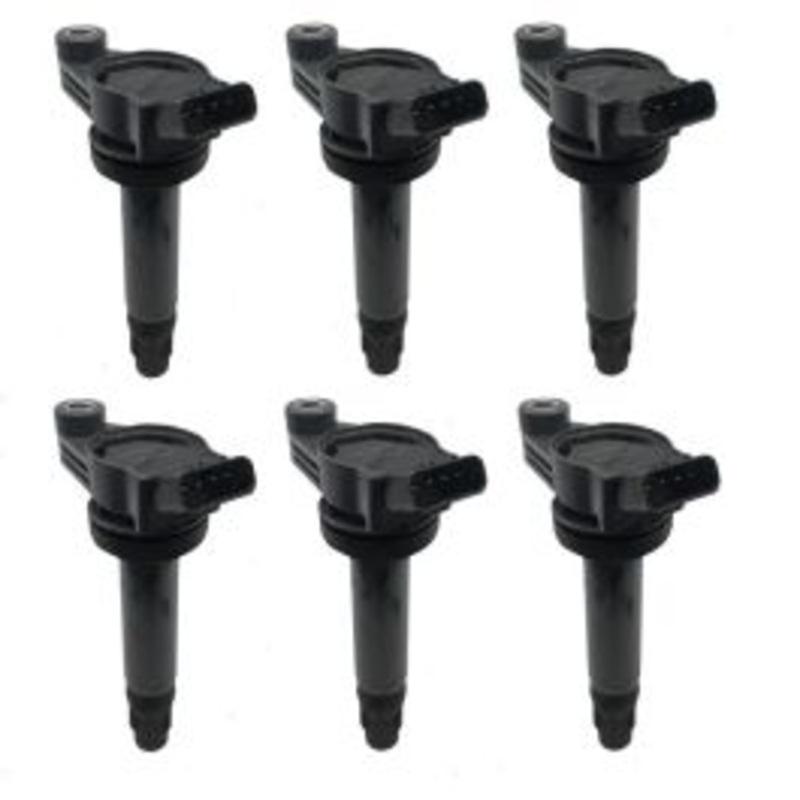 6 pc Hitachi Ignition Coils for 2004-2010 Toyota Highlander 3.3L V6