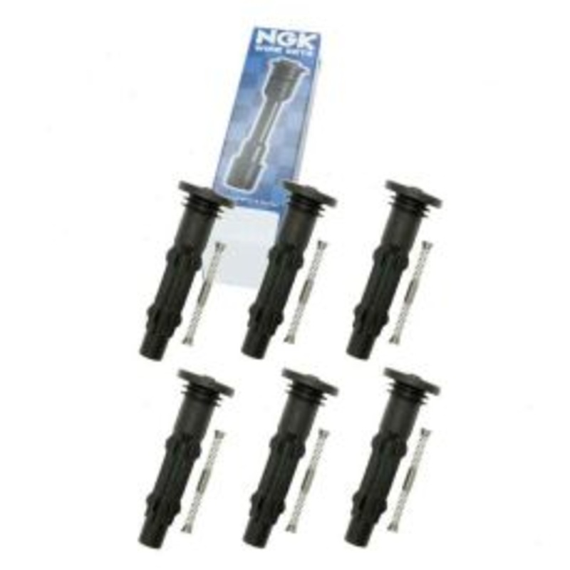 6 pc NGK Ignition Coil Boots for 2007-2008 Dodge Sprinter 2500 3.5L V6