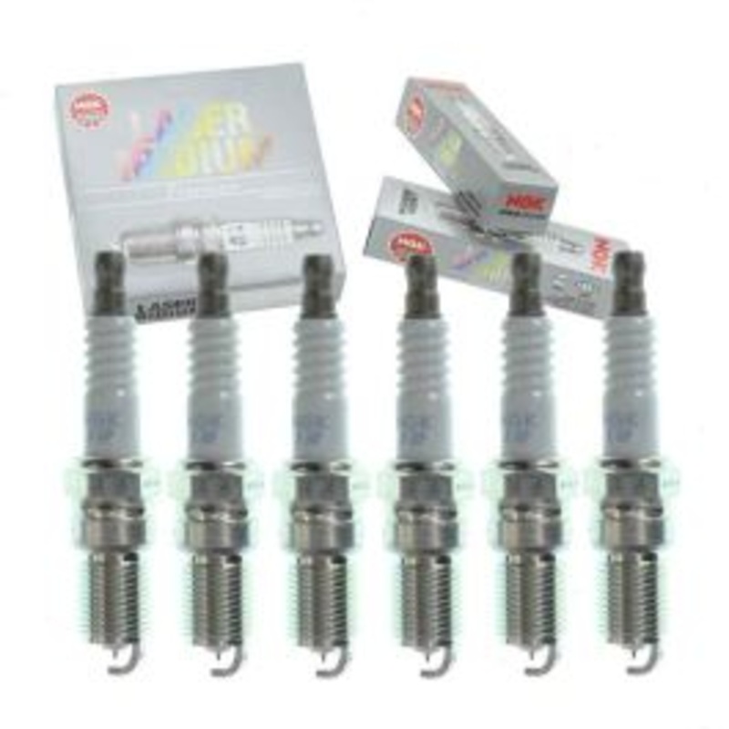 6 pc NGK Laser Iridium Spark Plugs for 1987-1989 Peugeot 505 2.8L V6