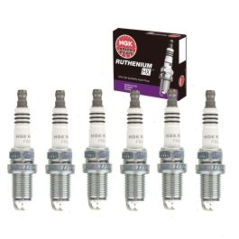 6 pc NGK Ruthenium HX Spark Plugs for 1997-2003 Acura CL 3.0L 3.2L V6