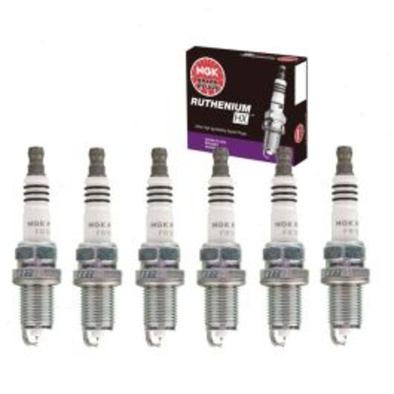 6 pc NGK Ruthenium HX Spark Plugs for 2003-2006 Kia Sorento 3.5L V6