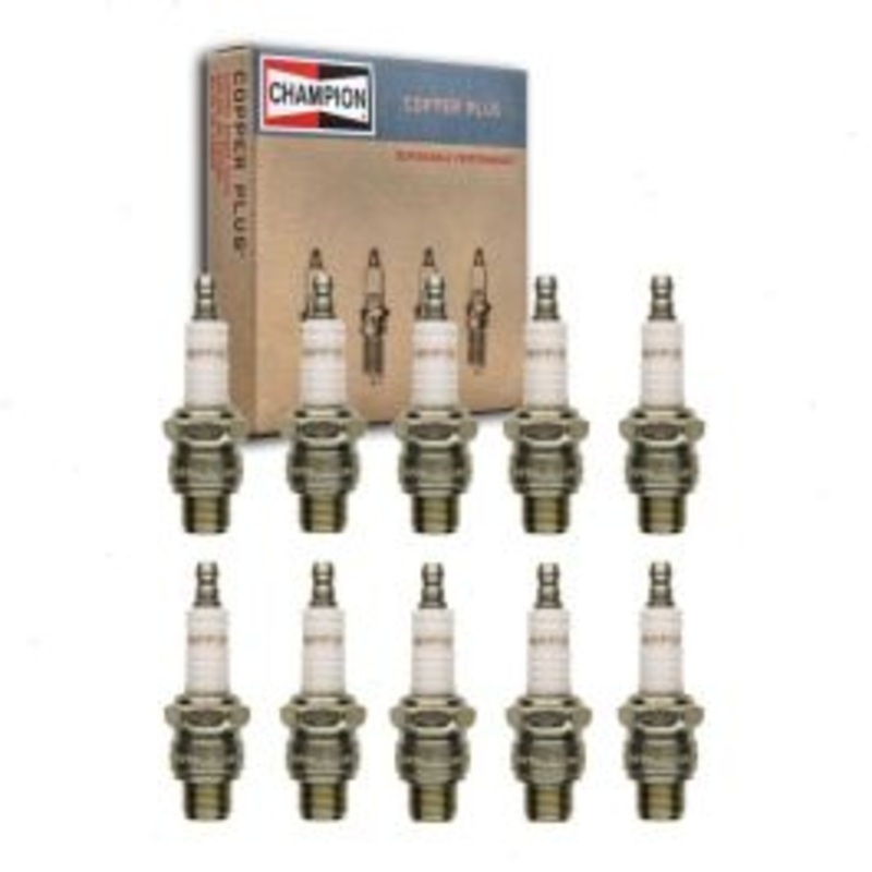 10 pc Champion Copper Plus 876M QL16V Spark Plugs