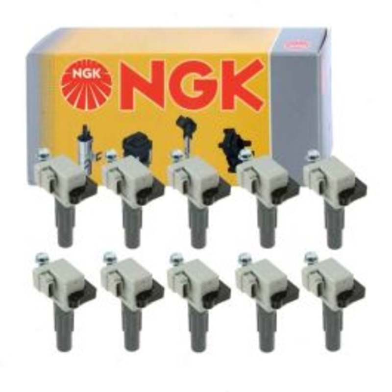10 pc NGK 48706 U5141 Ignition Coils