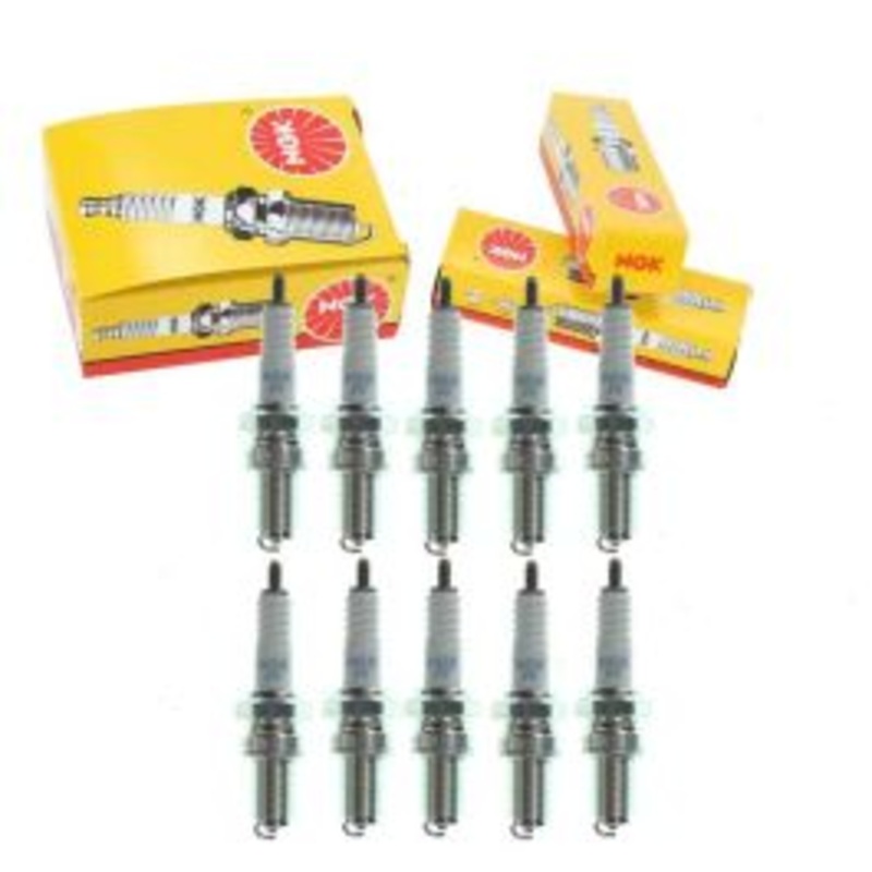 10 pc NGK Standard 3437 DR9EA Spark Plugs