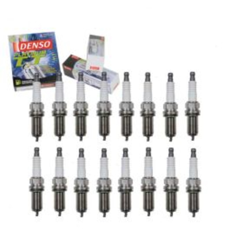 16 pc DENSO Platinum TT Spark Plugs for 2005-2011 Mercedes-Benz G55 AMG 5.5L V8