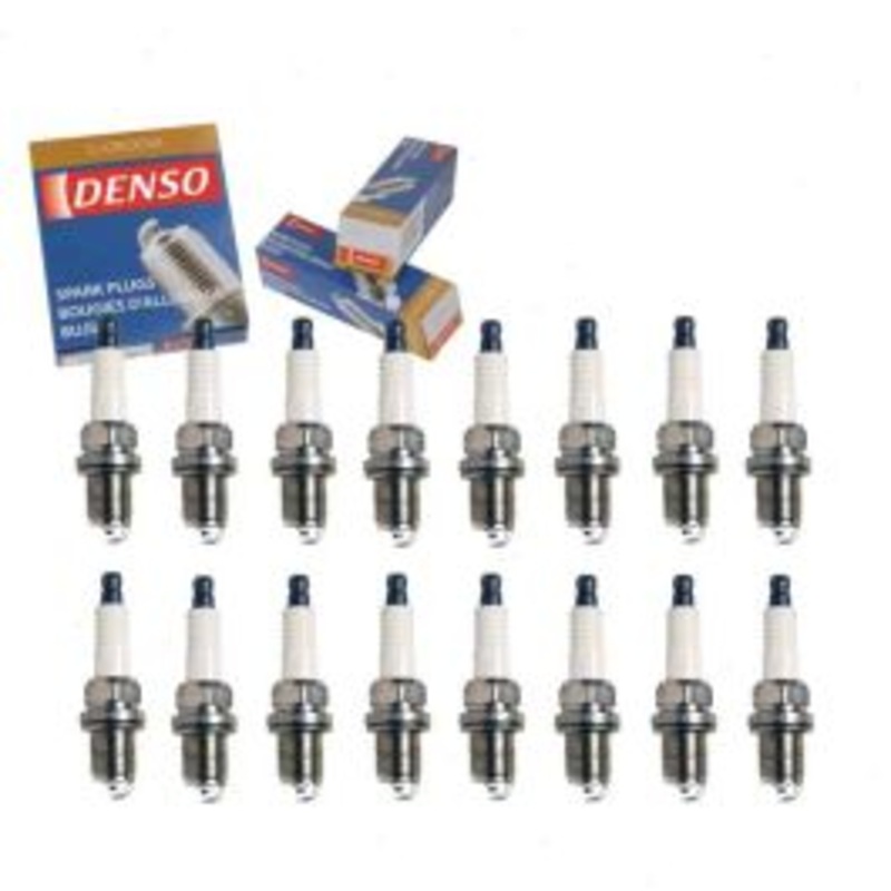 16 pc DENSO Standard U-Groove Spark Plugs for 2006 Mercedes-Benz CLS500 5.0L V8