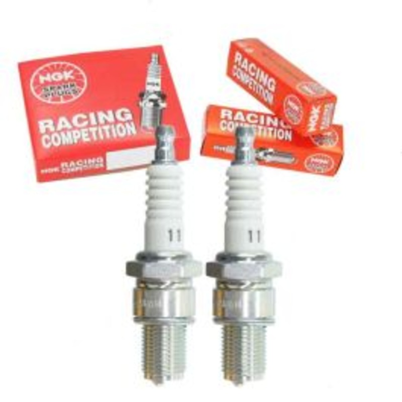 2 pc NGK Racing 2773 R6061-11 Spark Plugs