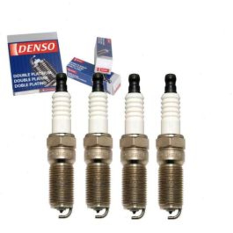 4 pc DENSO Double Platinum Spark Plugs for 2006-2012 Ford Fusion 2.3L 2.5L L4