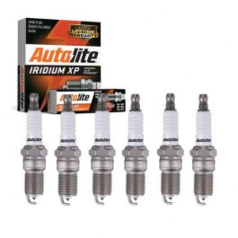 6 pc Autolite Iridium XP Spark Plug for 1988-1990 Buick Electra 3.8L V6