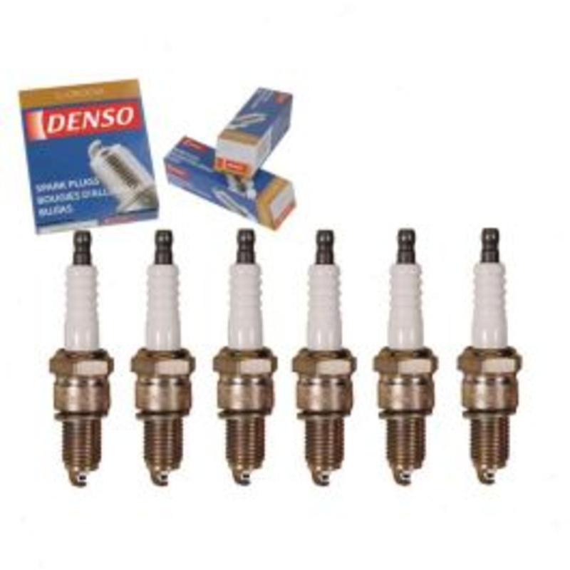 6 pc DENSO Standard U-Groove Spark Plugs for 1961-1965 Dodge D100 Series 2.8L L6
