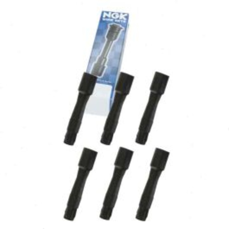 6 pc NGK Ignition Coil Boots for 2001-2002 BMW 330xi 3.0L L6