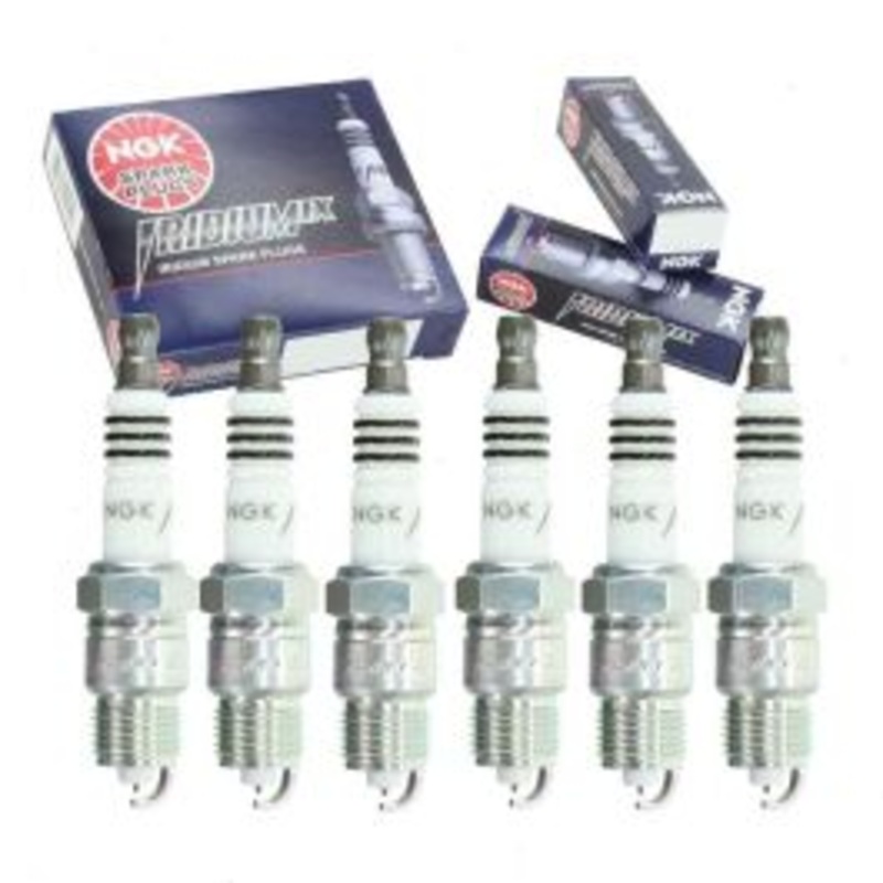 6 pc NGK Iridium IX Spark Plugs for 1971 Chevrolet C20 Suburban 4.1L L6