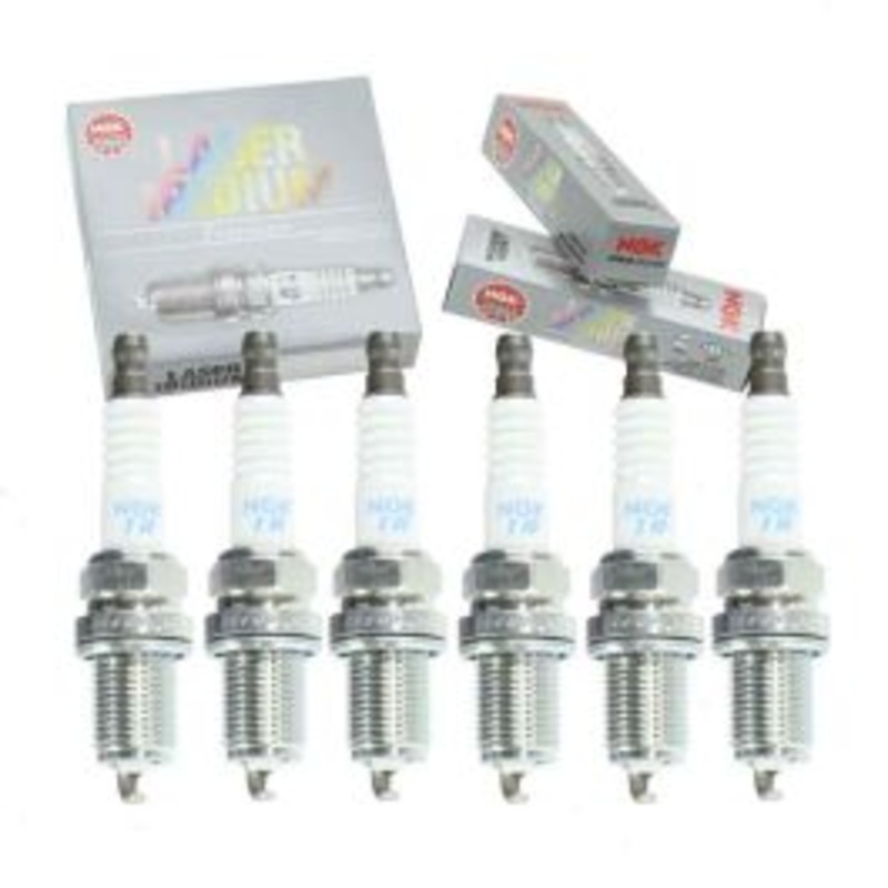 6 pc NGK Laser Iridium Spark Plugs for 1993-2004 Isuzu Rodeo 3.2L V6