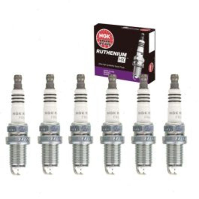 6 pc NGK Ruthenium HX Spark Plugs for 2007-2012 Hyundai Veracruz 3.8L V6