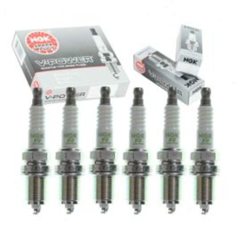 6 pc NGK V-Power Spark Plugs for 1993-1994 Toyota T100 3.0L V6