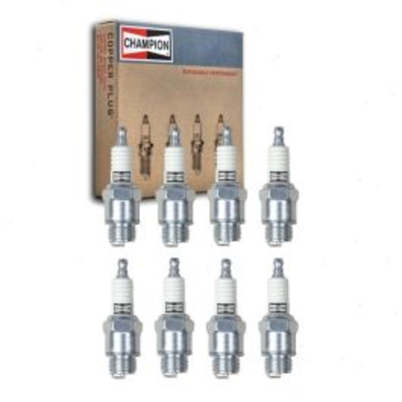 8 pc Champion Industrial Spark Plugs for 1933 Willys Model 8-88A