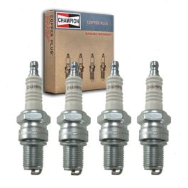 4 pc Champion Copper Plus Spark Plugs for 1949-1953 MG TD 1.3L L4