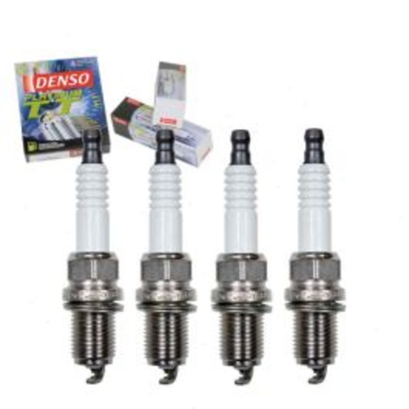 4 pc DENSO Platinum TT Spark Plugs for 1988-1989 Mazda MX-6 2.2L L4