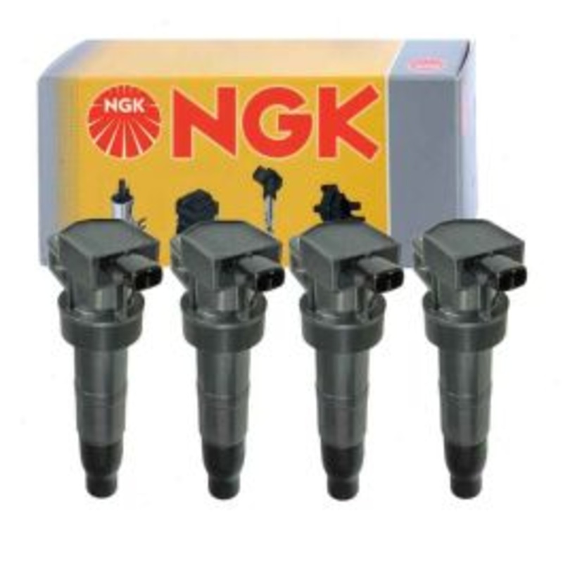 4 pc NGK Ignition Coils for 2007-2008 Kia Magentis 2.4L L4