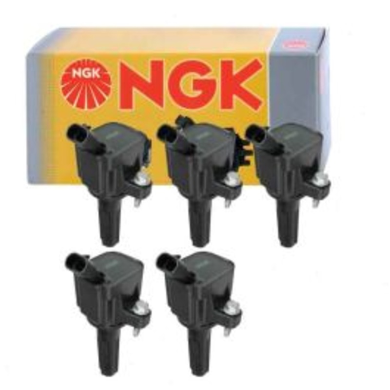 5 pc NGK Ignition Coils for 2007-2008 Isuzu i-370 3.7L L5