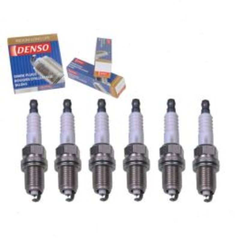 6 pc DENSO Iridium Long Life Spark Plugs for 2001-2002 Mitsubishi Montero 3.5L V6