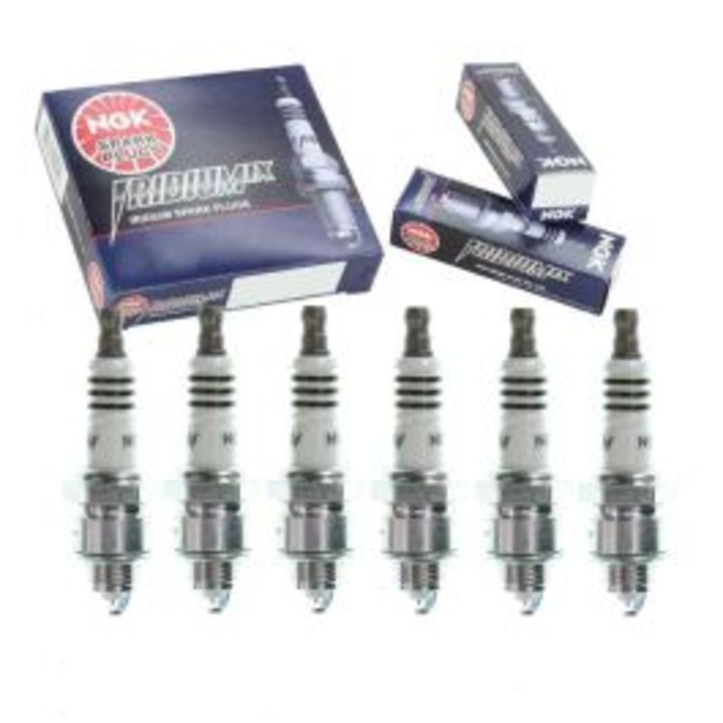 6 pc NGK Iridium IX Spark Plugs for 1966 Jeep FC170 3.7L L6