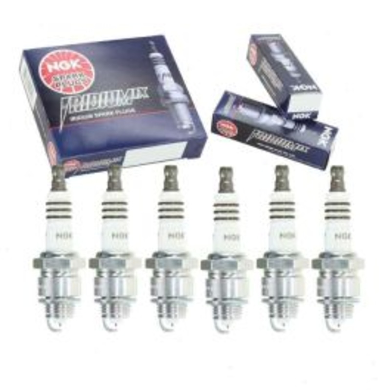 6 pc NGK Iridium IX Spark Plugs for 1968-1969 International 1000B 3.9L L6