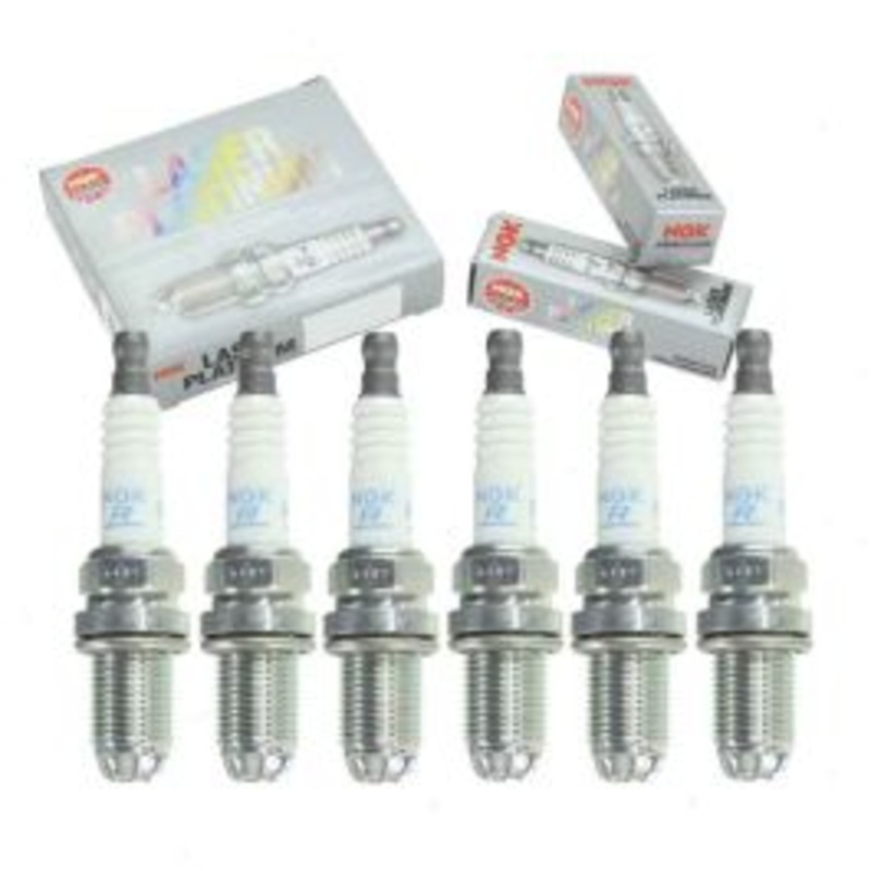 6 pc NGK Laser Platinum Spark Plugs for 1996-2000 BMW 328i 2.8L L6