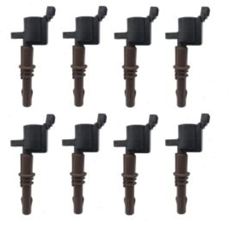 8 pc Hitachi Ignition Coils for 2008-2010 Ford F-250 Super Duty 5.4L V8