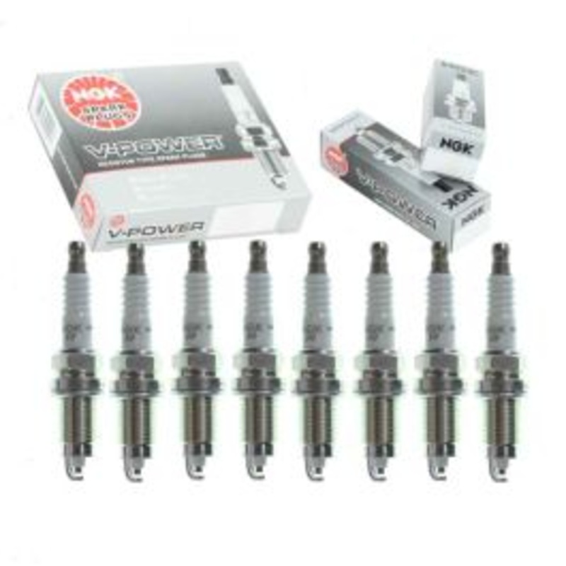 8 pc NGK V-Power 7252 FR5-1 Spark Plugs