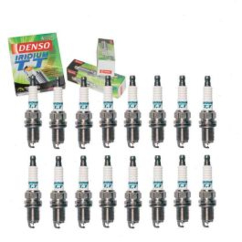 16 pc DENSO Iridium TT Spark Plugs for 2009-2015 Dodge Charger 5.7L V8