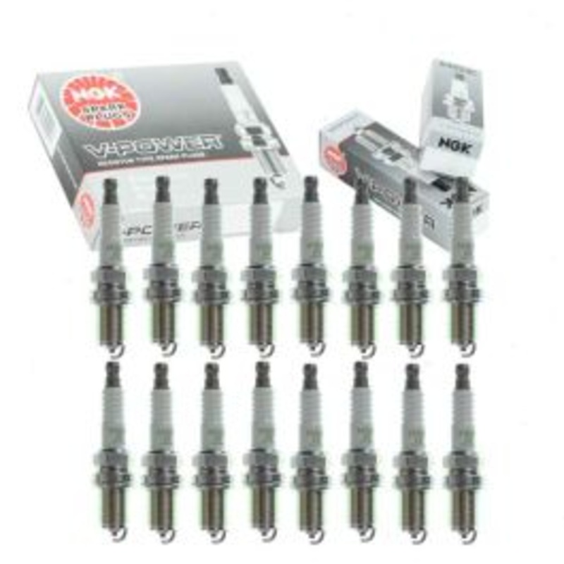 16 pc NGK V-Power Spark Plugs for 2003-2008 Mercedes-Benz G500 5.0L V8