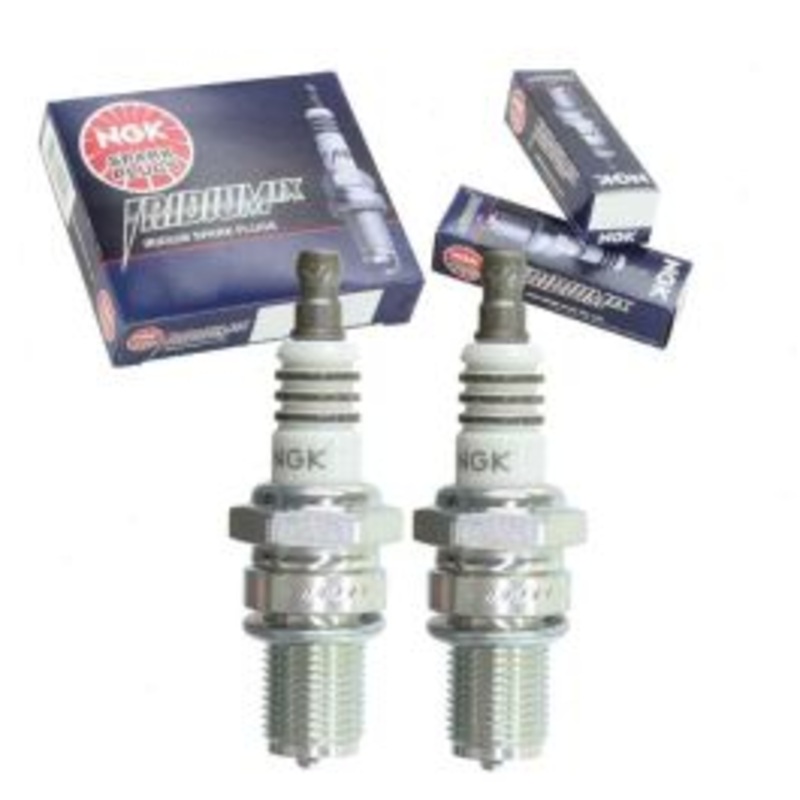 2 pc NGK Iridium IX 2707 BR9ECMIX Spark Plugs