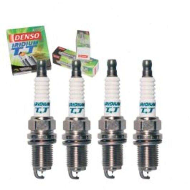 4 pc DENSO Iridium TT Spark Plugs for 1996 Mazda MX-3 1.6L L4