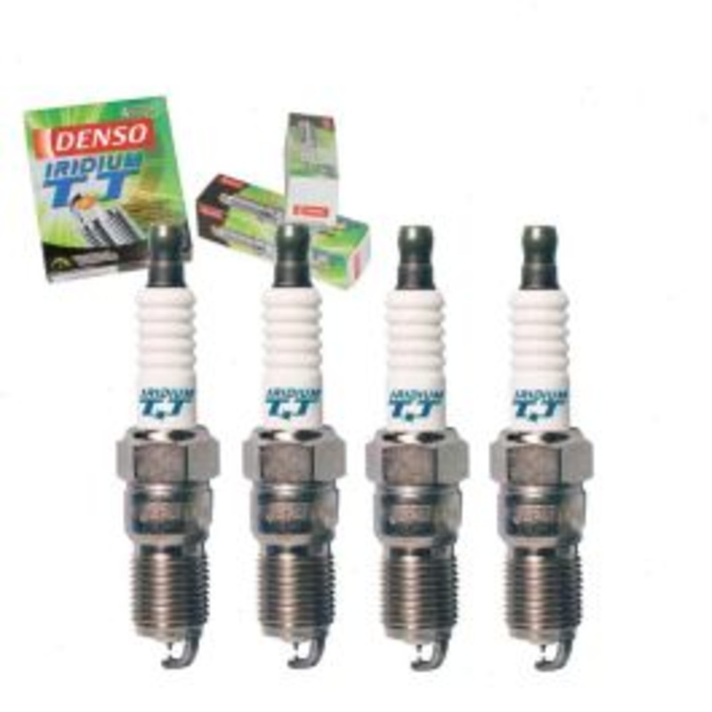 4 pc DENSO Iridium TT Spark Plugs for 2000-2010 Ford Focus 2.0L 2.3L L4