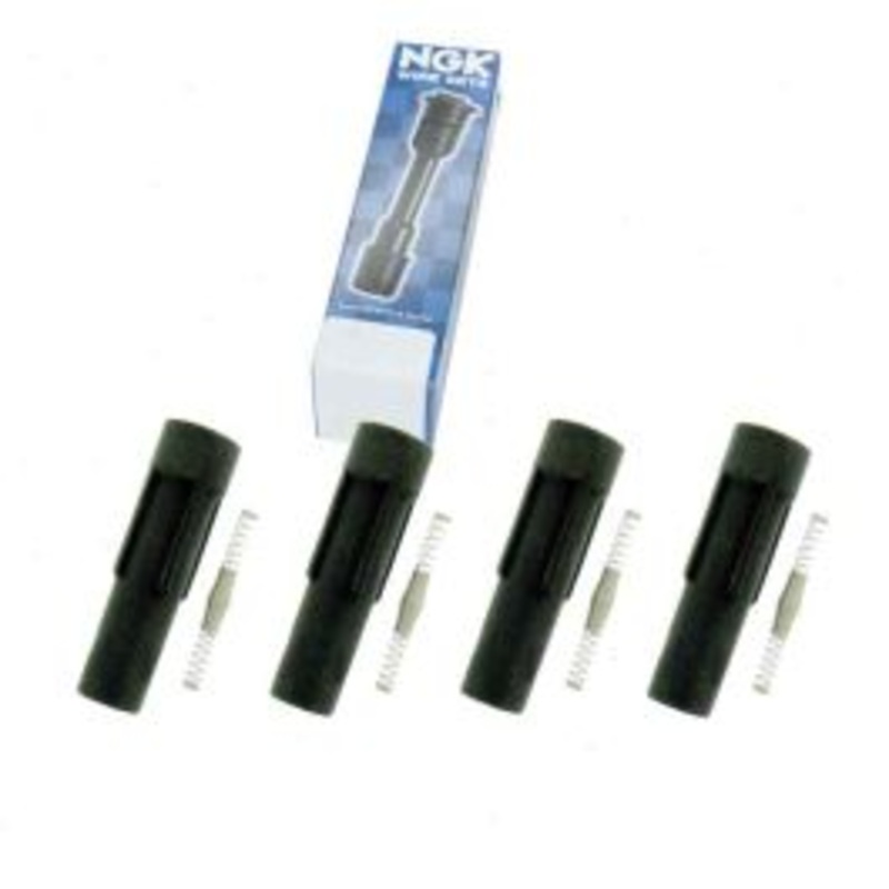 4 pc NGK Ignition Coil Boots for 2005 Saab 9-2X 2.0L H4