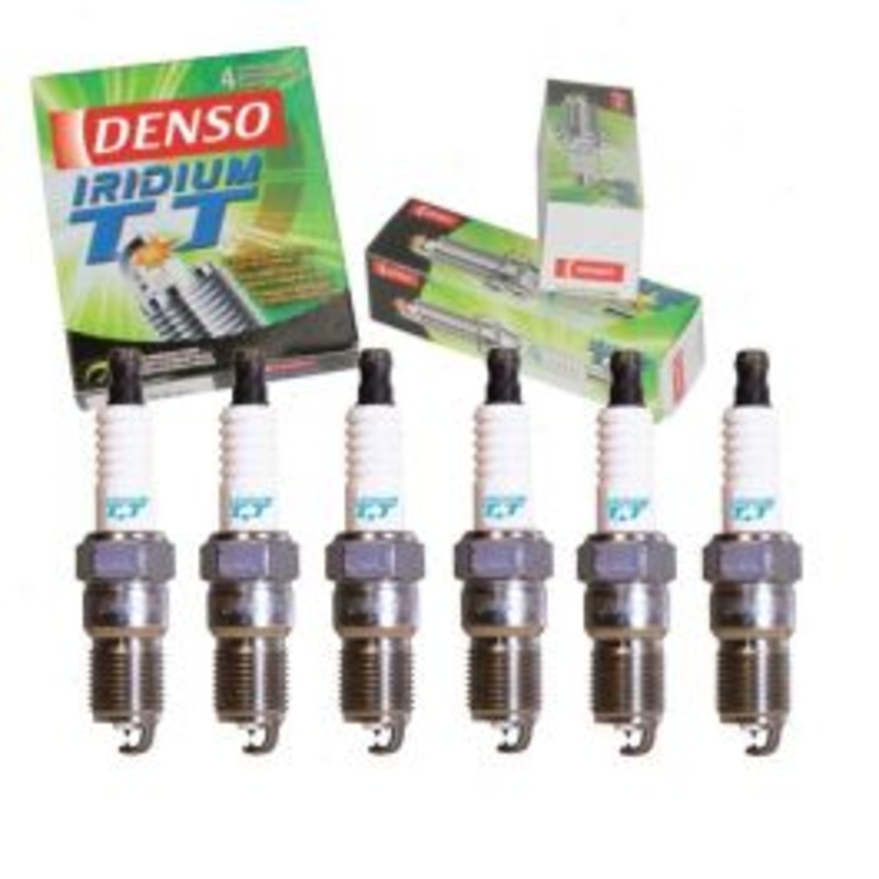 6 pc DENSO Iridium TT Spark Plugs for 2004-2007 Buick Rainier