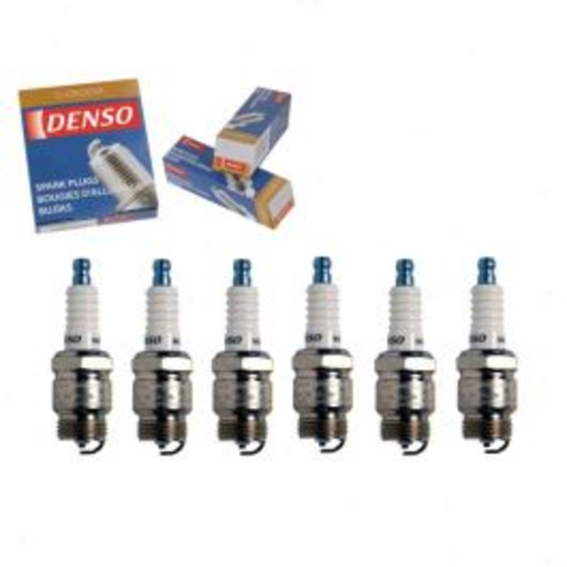 6 pc DENSO Standard U-Groove Spark Plugs for 1990-1996 Ford F-150 4.9L L6