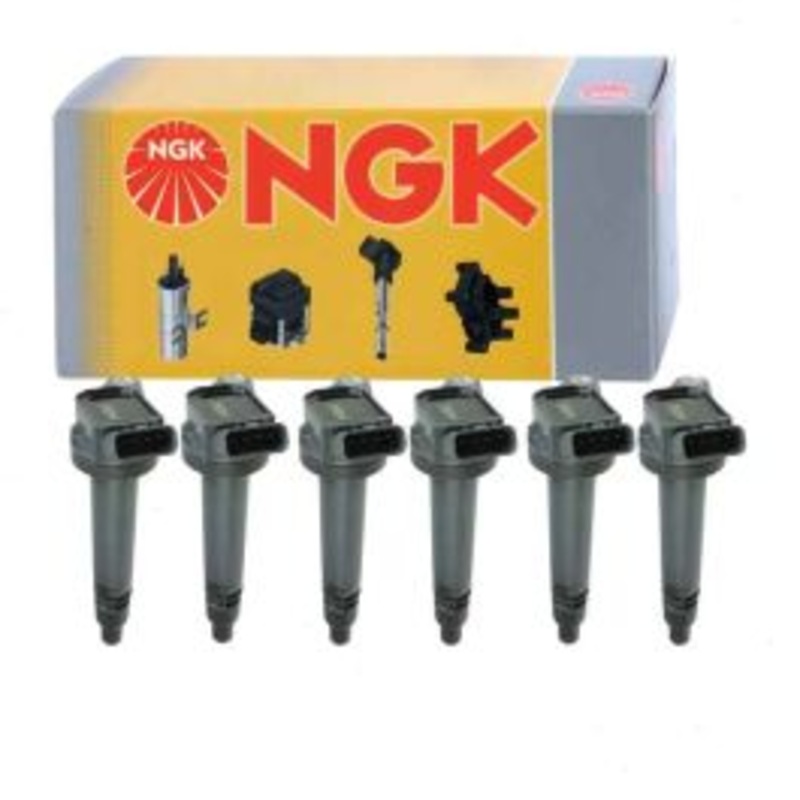 6 pc NGK Ignition Coils for 2010-2014 Toyota Tundra 4.0L V6