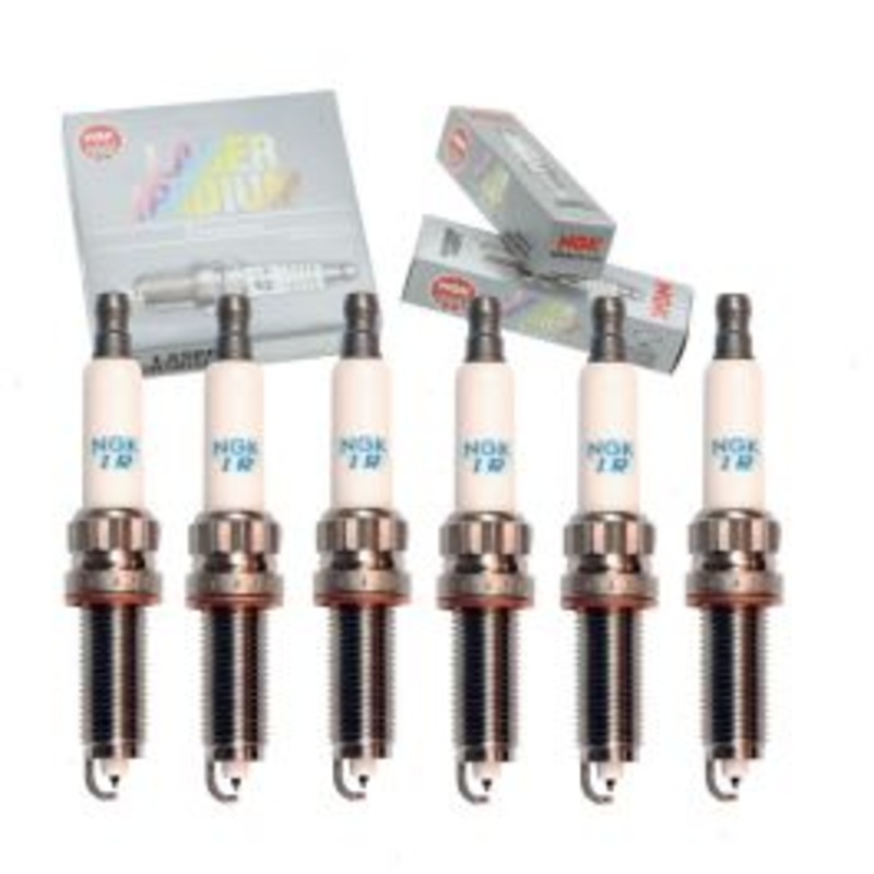6 pc NGK Laser Iridium Spark Plugs for 2011-2018 BMW X5 3.0L L6