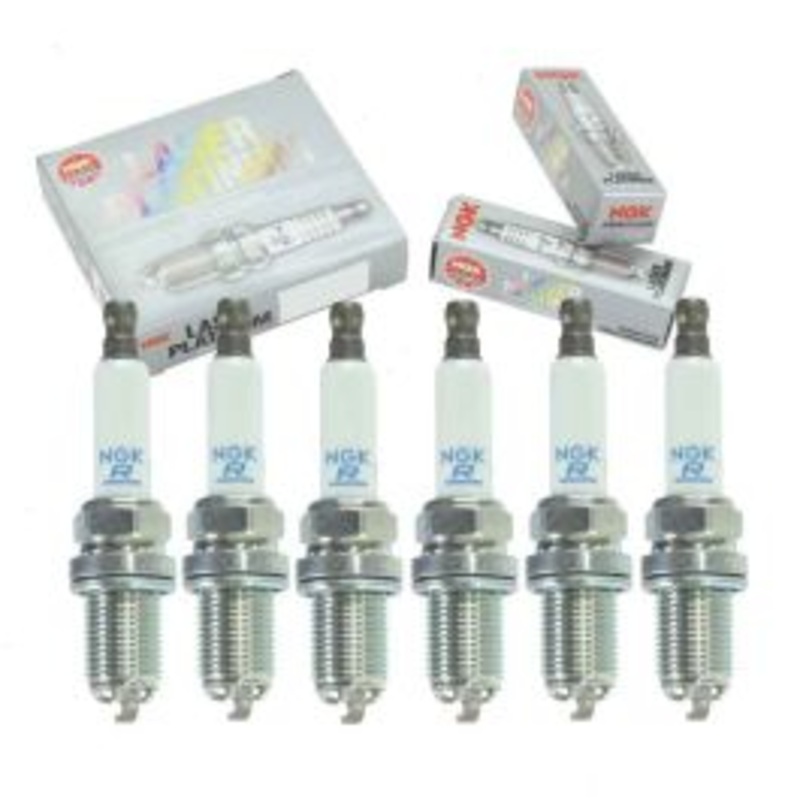 6 pc NGK Laser Platinum Spark Plugs for 2005-2008 Audi A6 Quattro 3.2L V6