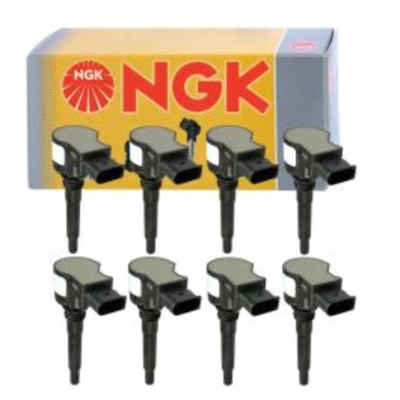 8 pc NGK Ignition Coils for 2008-2013 Mercedes-Benz CL63 AMG 5.5L 6.3L V8
