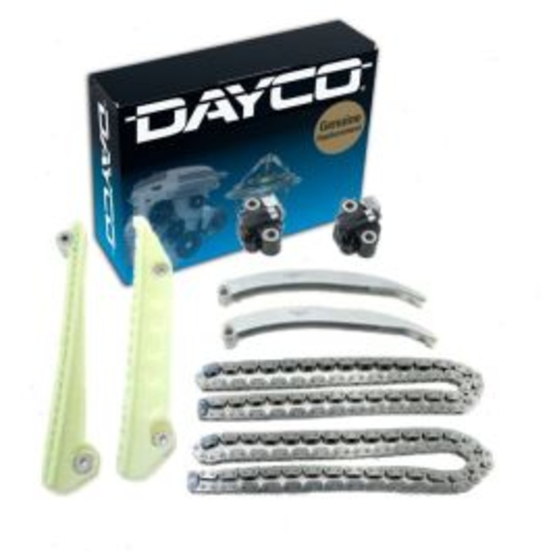 Dayco Engine Timing Chain Kit for 2001-2002 Ford E-150 Econoline Club Wagon 4.6L V8