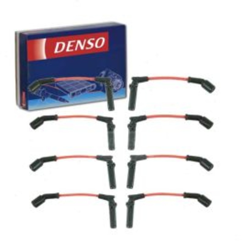 DENSO Spark Plug Wire Set for 2007-2008 Cadillac Escalade 6.2L V8